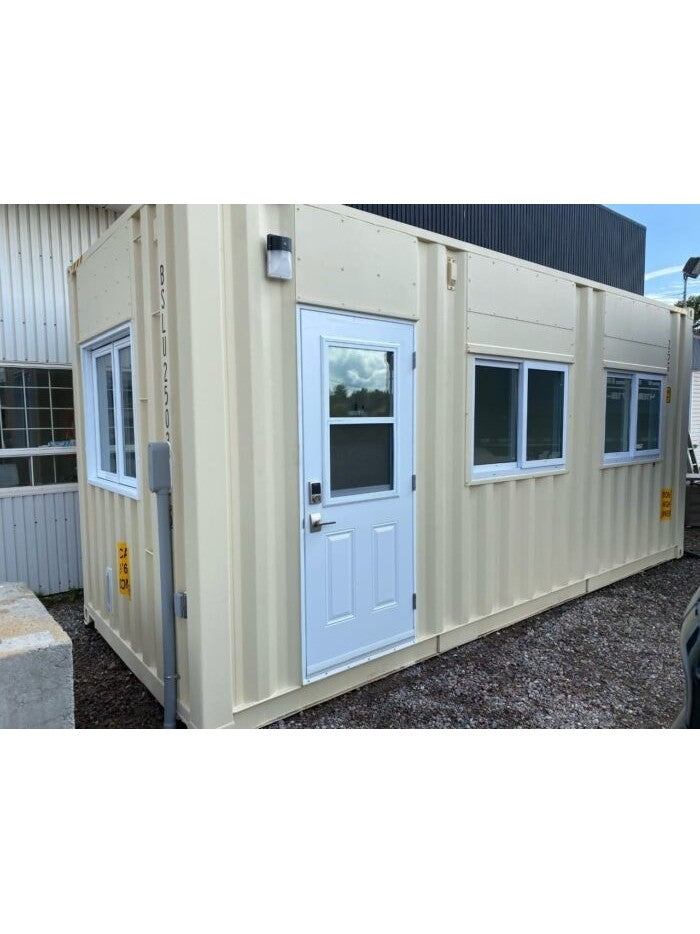 Umgebauter Container – 20 Fuß Büro