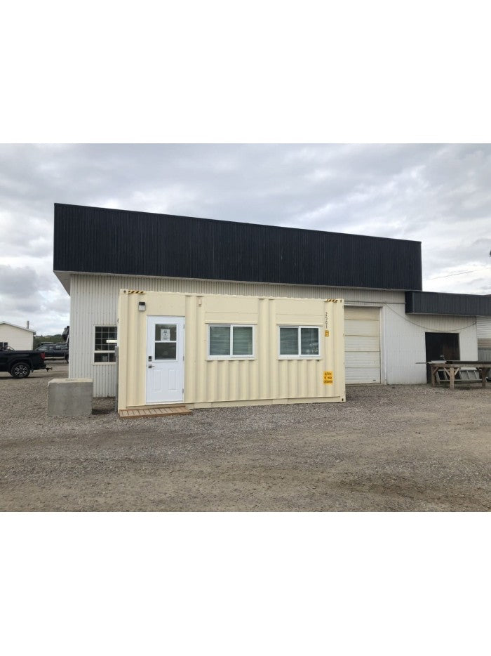 Umgebauter Container – 20 Fuß Büro