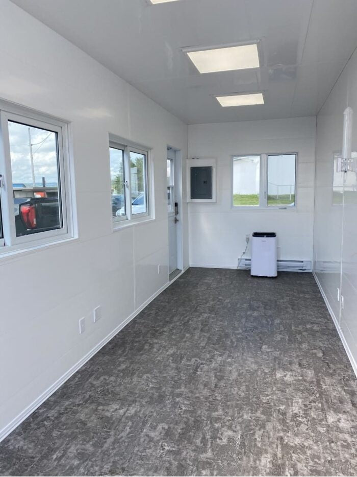 Umgebauter Container – 20 Fuß Büro