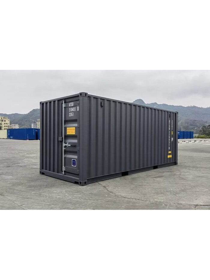 20-Fuß-Seecontainer mit drei Türen