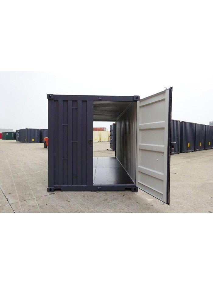 20-Fuß-Seecontainer mit drei Türen